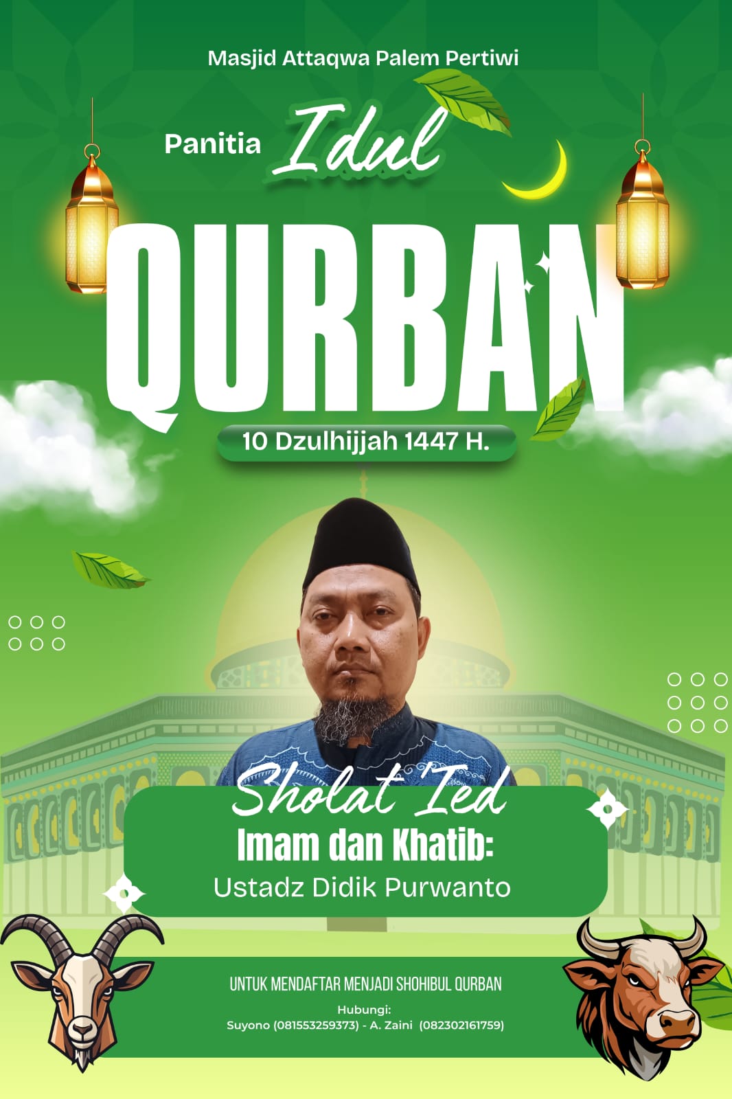 Panitia Idul Qurban 1447 H.